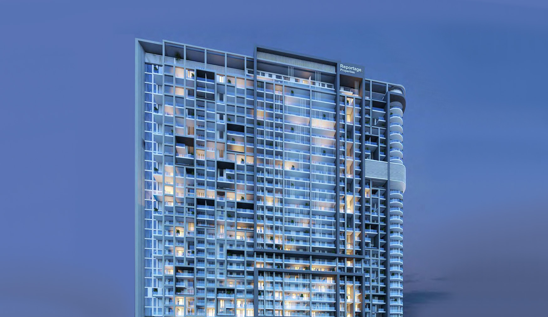 Al Maryah Vista 2 exterior showcasing modern waterfront architecture and luxury residential apartments on Abu Dhabi’s Al Maryah Island.